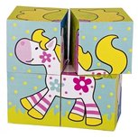 Blokpuzzel &#039;Mijn vriendjes&#039; met 4 blokjes - Susibelle | Goki (57511)