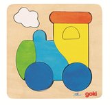 Inlegpuzzel Locomotief  | Goki