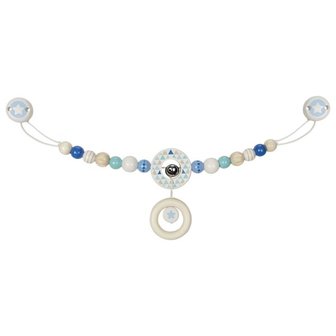 Kinderwagenketting Ster - Blauw | Heimess