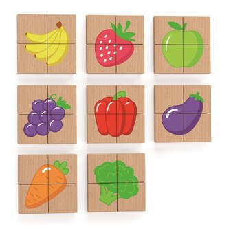 Magneetpuzzel Fruit 32-dlg | Vigatoys