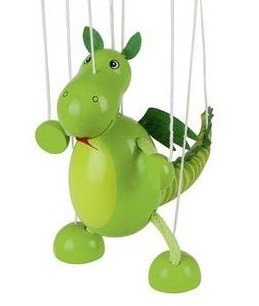 Houten Marionet Dino | Goki