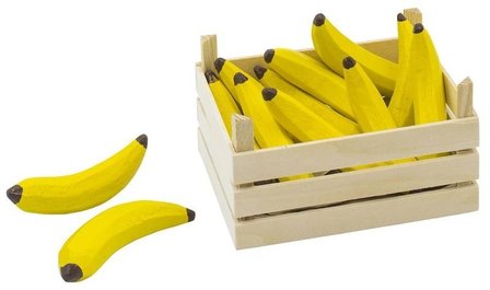 Kratje Houten Bananen | Goki