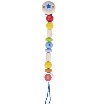 Houten Speenketting Regenboog | Heimess Soft Colors | Goki 736840