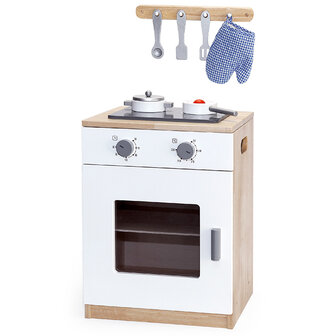 Speelkeuken Lux 4-dlg. Wit | Vigatoys