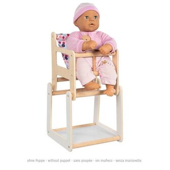 Poppenstoel en tafel - 2 in 1 | Goki