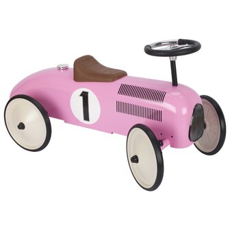 Metalen Loopauto - Roze | Goki