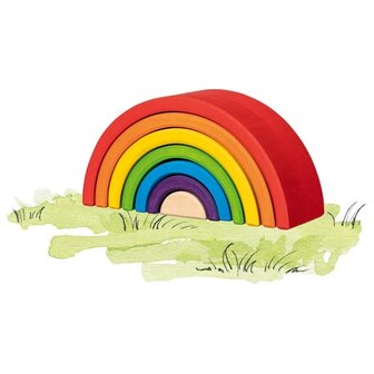 Bouwblokken - Kleine Regenboog | Goki