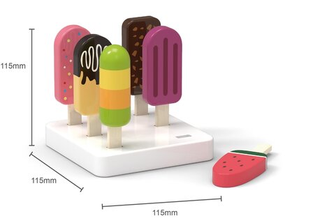 Display met 6 ijsjes | Vigatoys