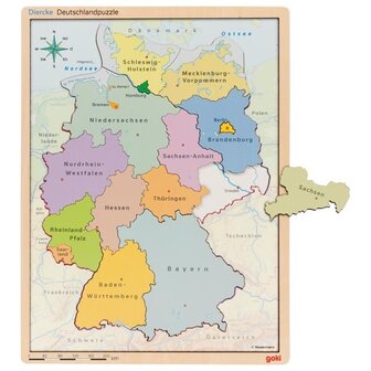 Puzzel Duitsland | Diercke | Goki