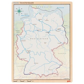 Puzzel Duitsland | Diercke | Goki