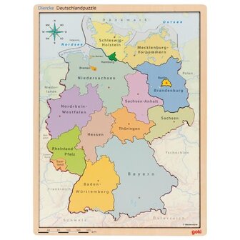 Puzzel Duitsland | Diercke | Goki