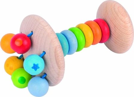 Grijpspeeltje/Rammelaar - Regenboog | Heimess