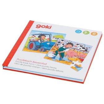 Magnetisch Puzzelboek - Boerderij | Goki