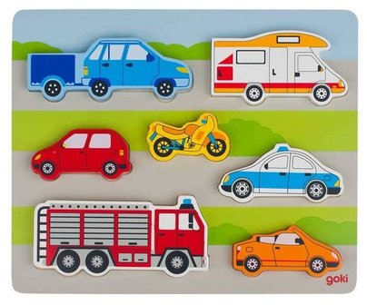 Puzzel Verkeer Dikke Stukken | Goki