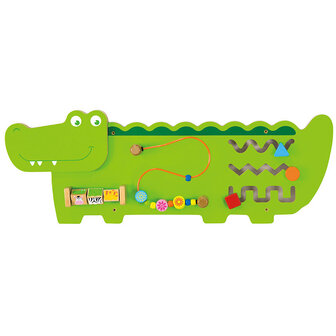 Wandspeelbord - Krokodil | Vigatoys