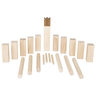 KUBB Vikingspel - Naturel | Goki