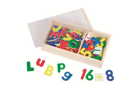 Magnetische letters &amp; cijfers 