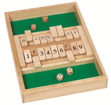 Goki - &#039;Double shut the box&#039; dobbelspel