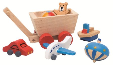 Goki - Houten speelgoed voor poppenhuisbewoners