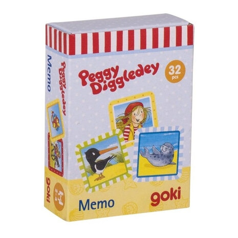 Mini Memoryspel - Peggy Diggledey | Goki