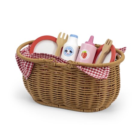 Picknickmand met 27-dlg. Accessoireset | Vigatoys