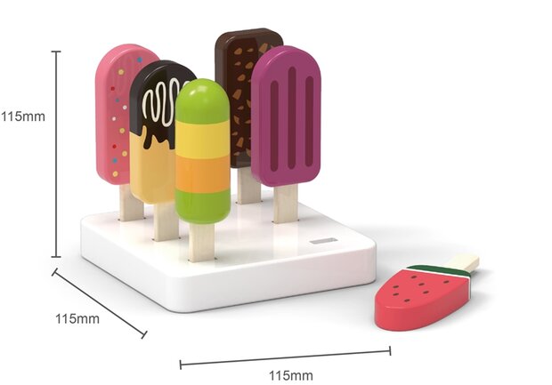 Display met 6 ijsjes | Vigatoys