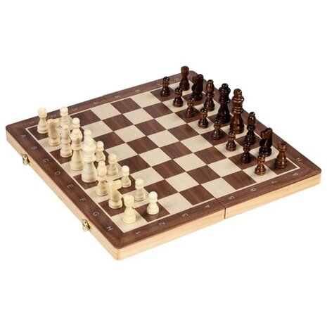 Opklapbaar schaakspel
